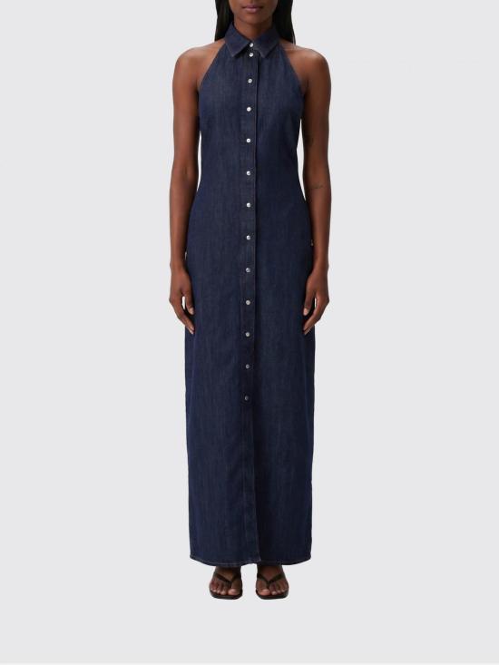 26SS 세븐포올맨카인드 롱 원피스 7U7T0U03 BUM Black