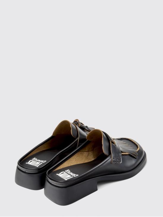 26SS 캠퍼 뮬/슬리퍼 K201890 001 TWINS 0 Black - CAMPER