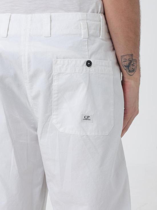26SS 씨피 컴퍼니 숏팬츠 20CMBE246A110340O 103 White - C.P. COMPANY