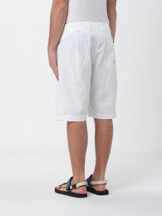 26SS 씨피 컴퍼니 숏팬츠 20CMBE246A110340O 103 White - C.P. COMPANY