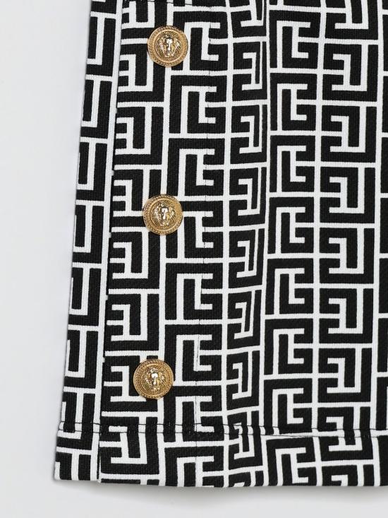 26SS [키즈] 발망 스커트 BY7A11Z3684 100NE White - BALMAIN