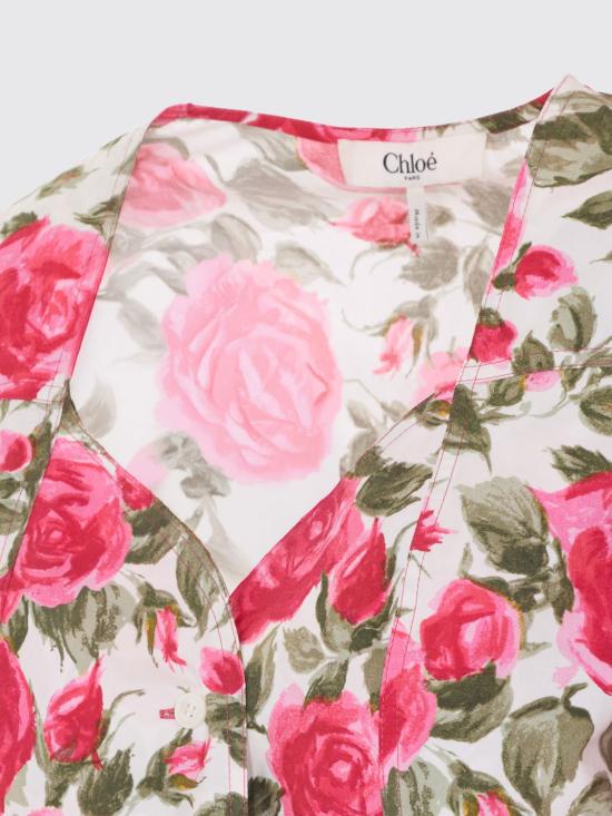 26SS 끌로에 블라우스 CH26UHT30316 91Y Pink - CHLOE