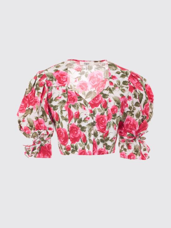 26SS 끌로에 블라우스 CH26UHT30316 91Y Pink - CHLOE