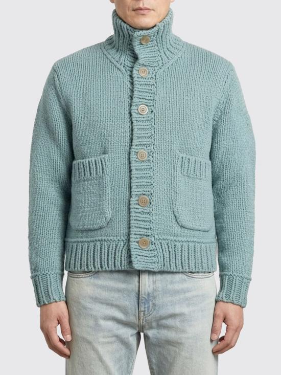 26SS 와타나베 준야 가디건 WQN010051 SAXE Blue