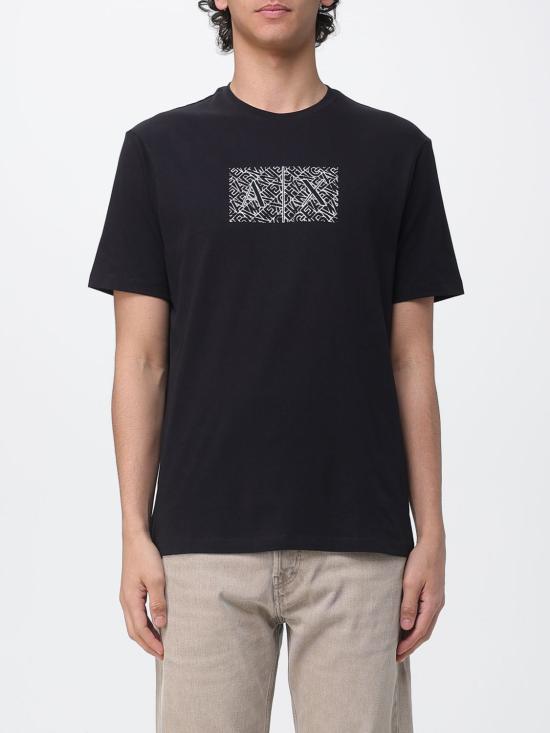 26SS 알마니 반팔 티셔츠 XM002784AF10356 UC001 Black