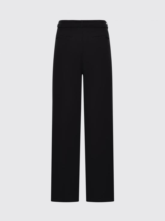 26SS 조르지오 아르마니 스트레이트 팬츠 GM003383TE10069 UC001 Black - GIORGIO ARMANI