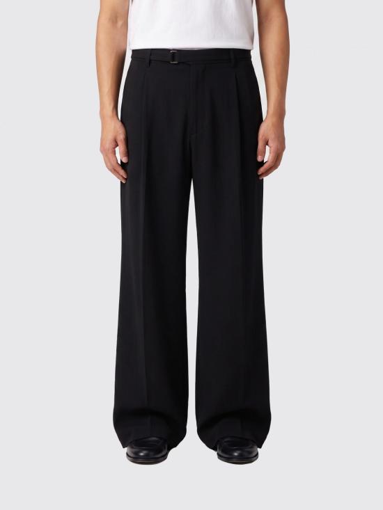 26SS 조르지오 아르마니 스트레이트 팬츠 GM003383TE10069 UC001 Black