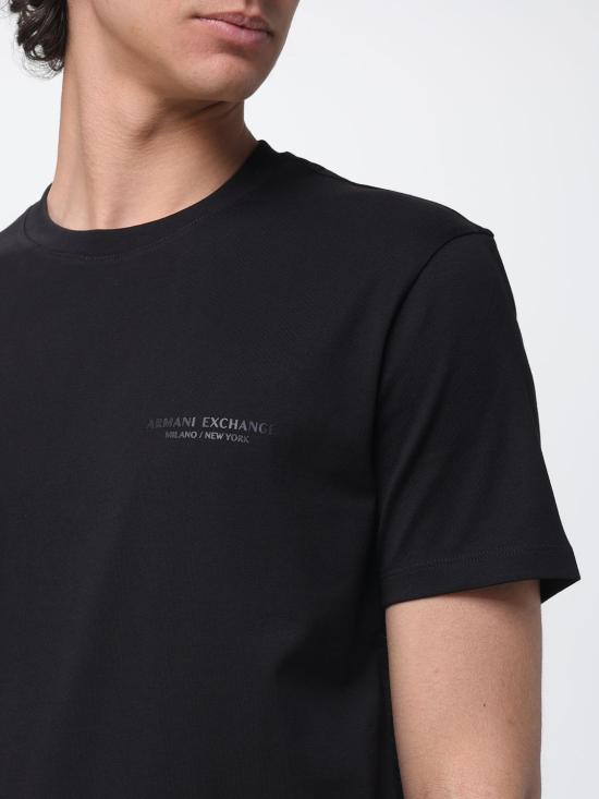 26SS 알마니 반팔 티셔츠 XM001281AF10361 UC001 Black - ARMANI