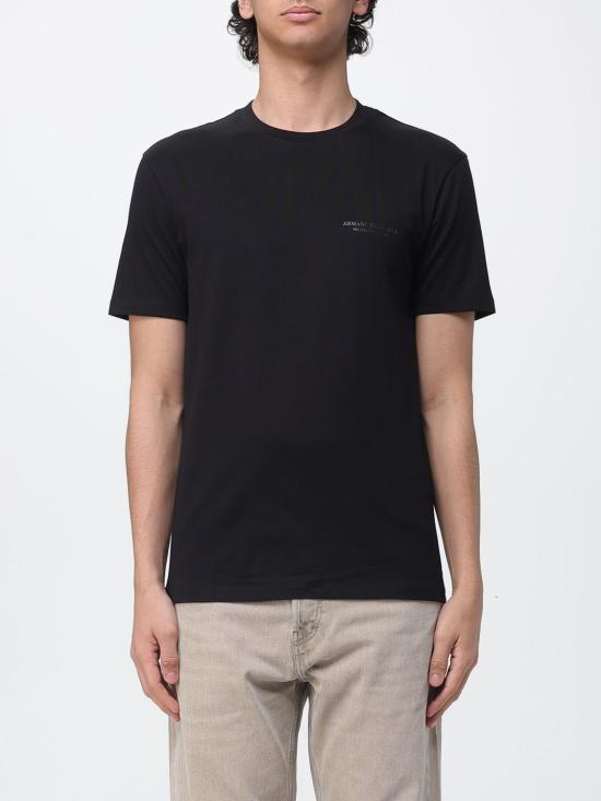 26SS 알마니 반팔 티셔츠 XM001281AF10361 UC001 Black