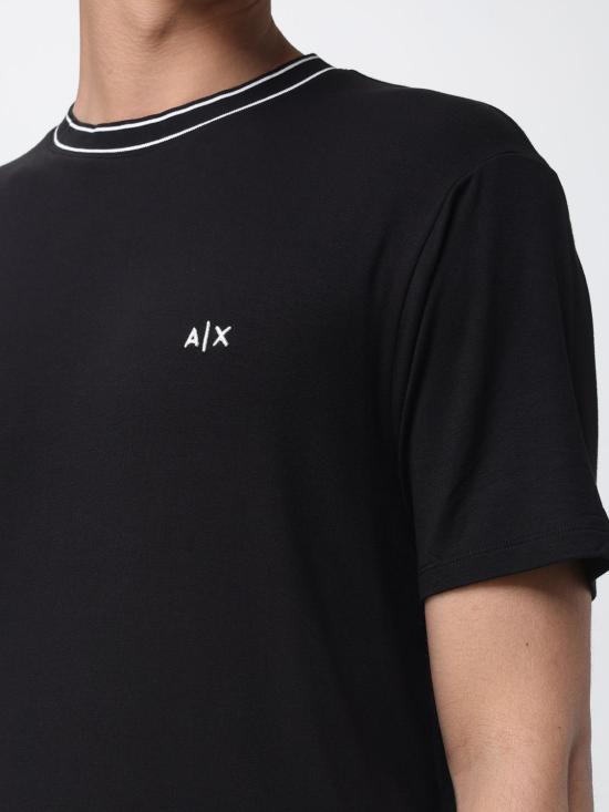 26SS 알마니 반팔 티셔츠 XM002484AF21936 UC001 Black - ARMANI