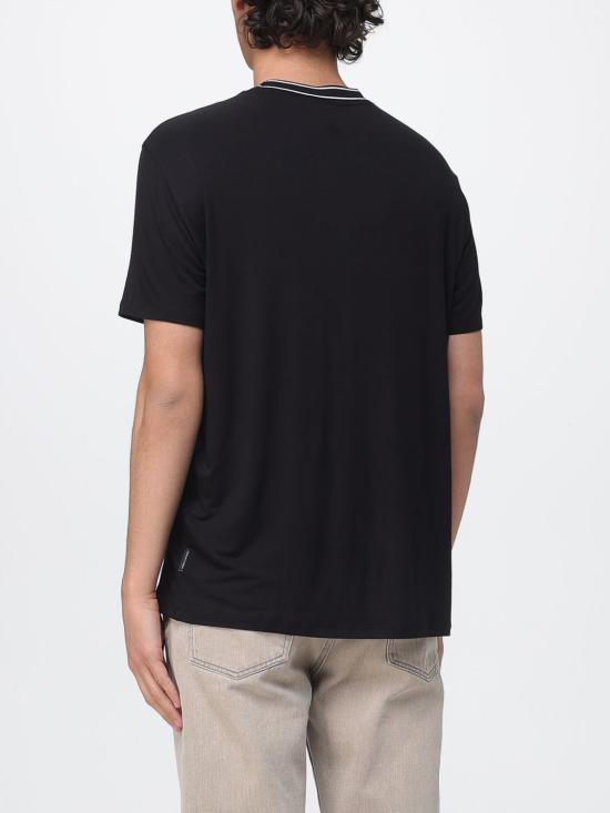 26SS 알마니 반팔 티셔츠 XM002484AF21936 UC001 Black - ARMANI