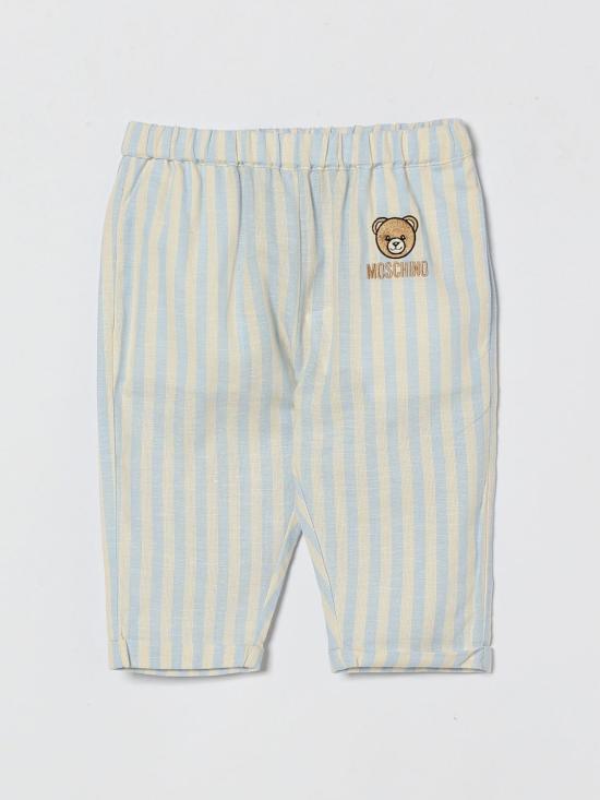 26SS [키즈] 모스키노 트레이닝/조거 팬츠 MUP05ULUE01 86024 White