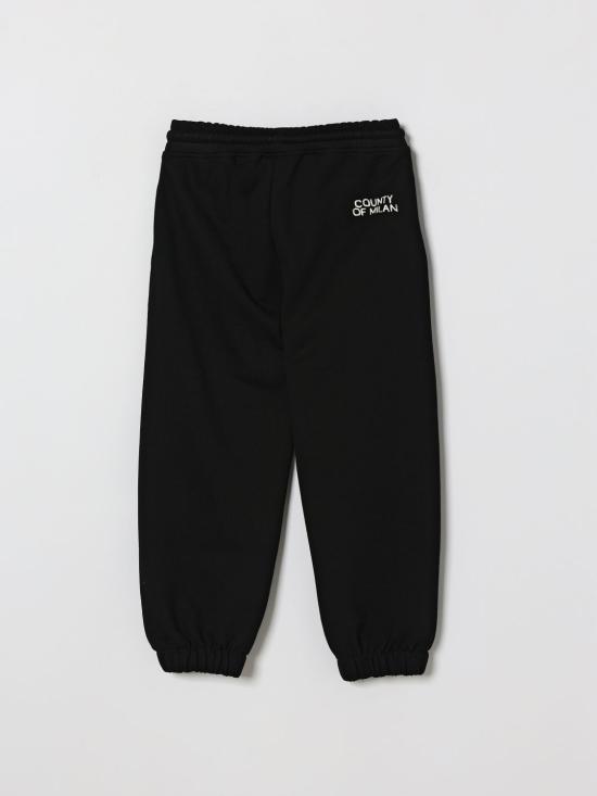 26SS [키즈] 컨트리 오브 밀란 트레이닝/조거 팬츠 S6CMJBFP032 110 Black - COUNTY OF MILAN
