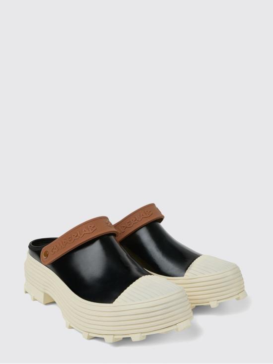 26SS 캠퍼 플랫 슈즈 A500006 015 TRAKTORI 0 Black - CAMPER