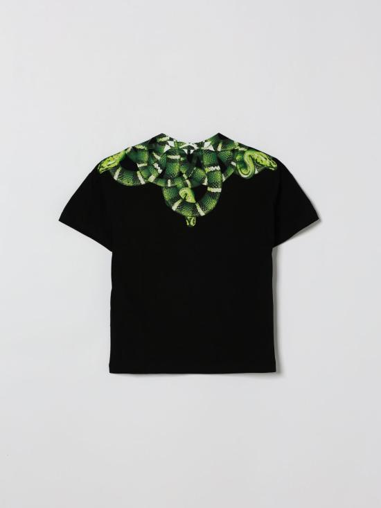 26SS [키즈] 컨트리 오브 밀란 티셔츠 S6CMJBTH009 110 Black - COUNTY OF MILAN