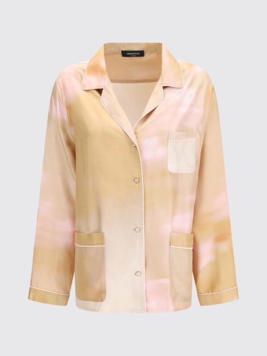 26SS 파비아나 필리피 블라우스 CAD276F773D972 VR1 Beige - FABIANA FILIPPI