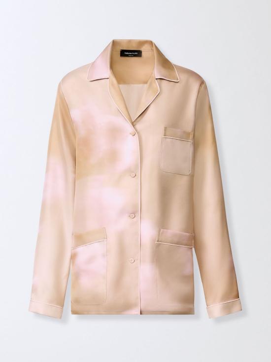 26SS 파비아나 필리피 블라우스 CAD276F773D972 VR1 Beige - FABIANA FILIPPI