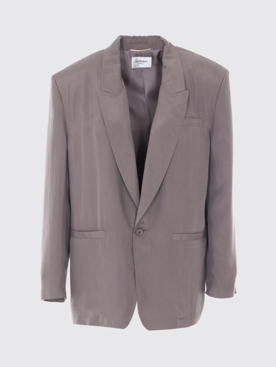 26SS 생로랑 수트 자켓 856579Y6J78 1500 Grey - SAINT LAURENT