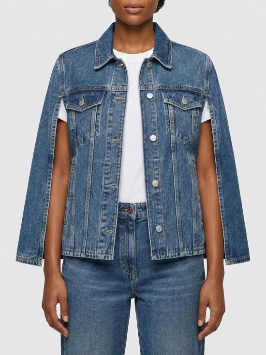 26SS 싸이클 데님 자켓 CC452JI07 81 Blue