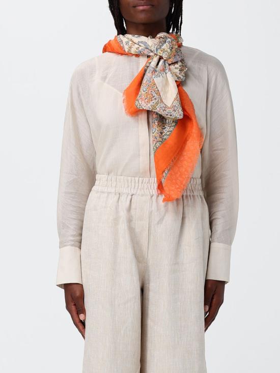 26SS 에트로 머플러/스카프 WAYA0001AKE31 X0826 Orange - ETRO