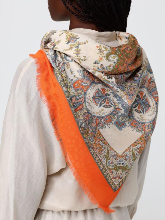 26SS 에트로 머플러/스카프 WAYA0001AKE31 X0826 Orange - ETRO