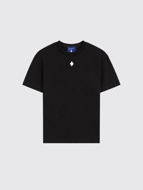 26SS [키즈] 컨트리 오브 밀란 티셔츠 S6CMJBTH008 110 Black