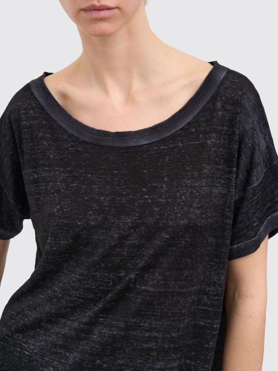 26SS 아방도이 반팔 티셔츠 226SD2604JLIVH V00023 Black - AVANT TOI