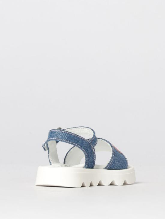 26SS [키즈] 모스키노 스니커즈 82917 1 Denim - MOSCHINO