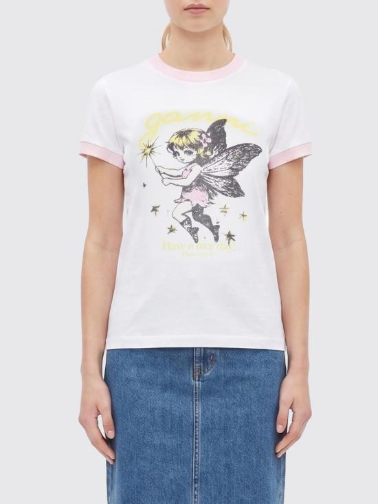 26SS 가니 반팔 티셔츠 A1050144 151 White