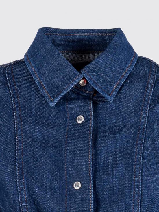 26SS 세븐포올맨카인드 데님 원피스 7U7OTR70 1A9 Blue - 7 FOR ALL MANKIND