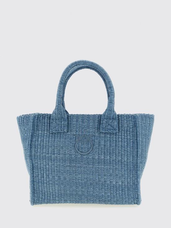 26SS 핑코 토트백 106832A39Y E5Y Gnawed Blue