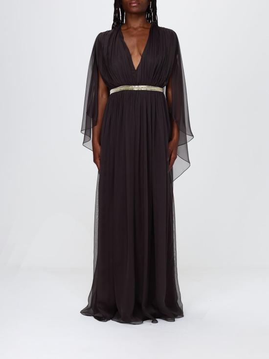 26SS 알베르타 페레티 롱 원피스 04640115 1103 Brown