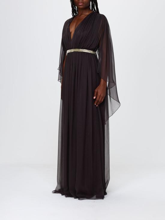 26SS 알베르타 페레티 롱 원피스 04640115 1103 Brown - ALBERTA FERRETTI