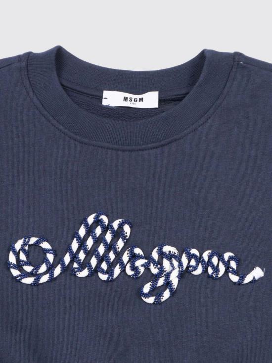 26SS [키즈] 엠에스지엠 풀오버 MSJGSW181 MS072 Blue - MSGM