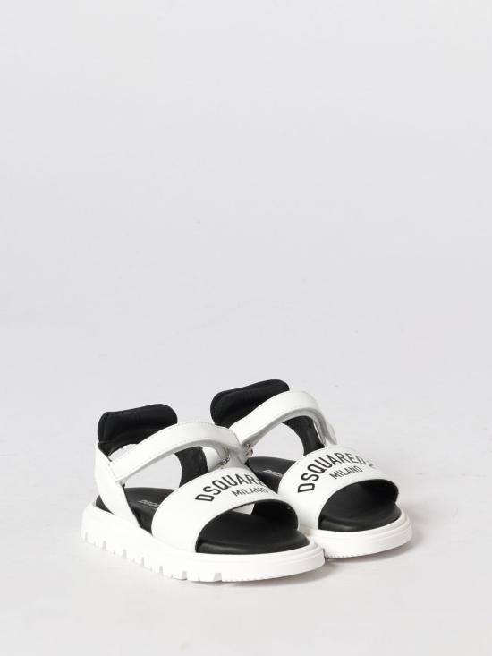 26SS [키즈] 디스퀘어드2 스니커즈 82635 1 White - DSQUARED2