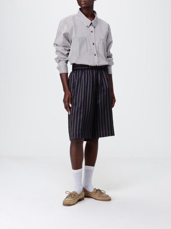 26SS 드리스 반 노튼 숏팬츠 0109123276 509 Navy - DRIES VAN NOTEN