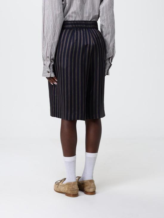 26SS 드리스 반 노튼 숏팬츠 0109123276 509 Navy - DRIES VAN NOTEN