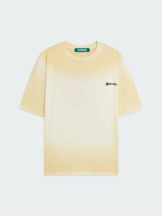 26SS 바로우 반팔 티셔츠 S6BWUATH024 013 Cream - BARROW