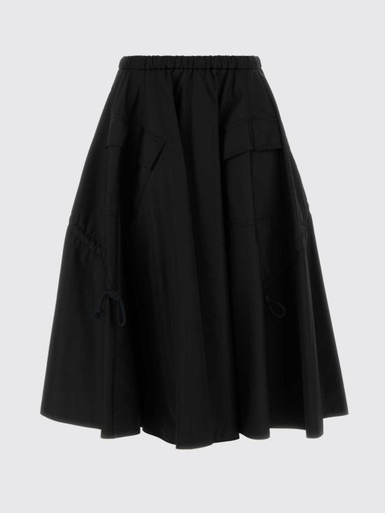 26SS 프라다 미디 스커트 21Y000SOOO1WQ8 F0002 Black