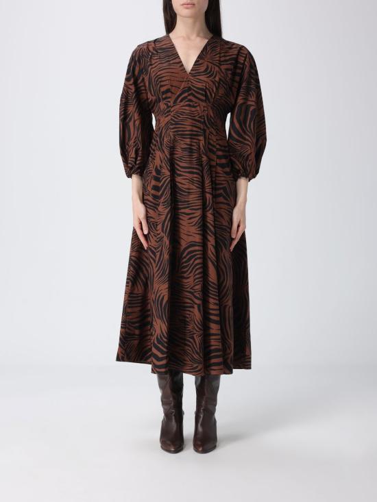 26SS 막스마라 스튜디오 롱 원피스 2616221082600 002 Brown