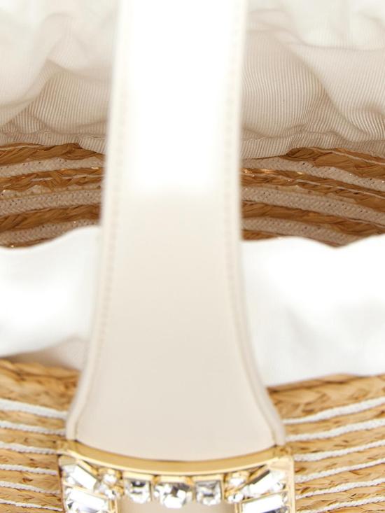 26SS 로저비비에 비브 스케이드 버킷백 RBWAOKK4100V6Z 0J03 White - ROGER VIVIER