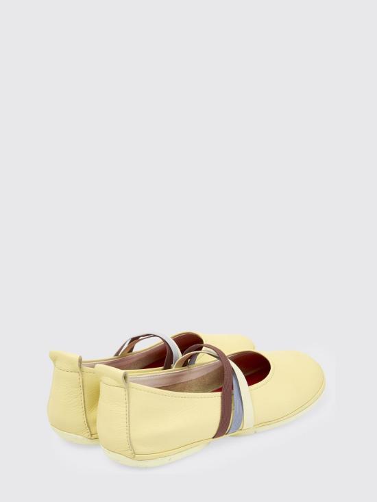 26SS 캠퍼 플랫 슈즈 K201665 013 TWINS 0 Yellow - CAMPER