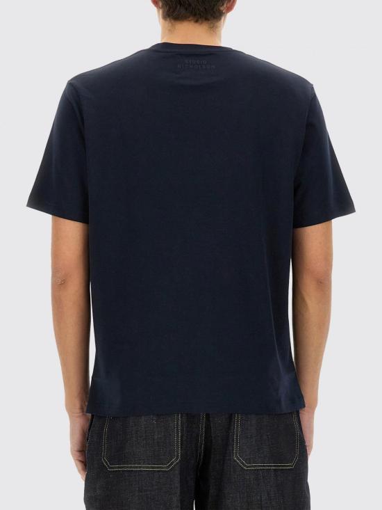 26SS 스튜디오 니콜슨 반팔 티셔츠 BRICSNM1326 DARKEST Navy - STUDIO NICHOLSON
