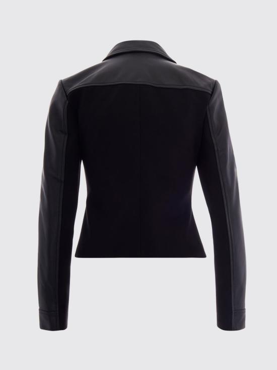 26SS 리우조 가죽 자켓 CA6029P0409 22222 Black - LIU JO