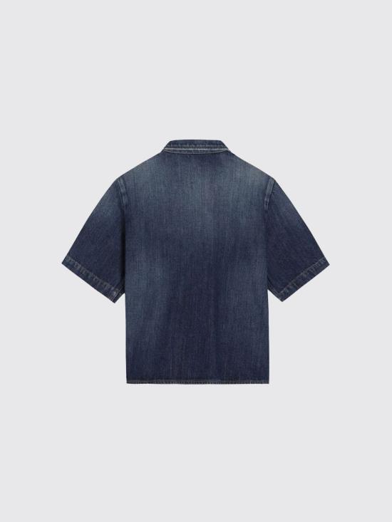 26SS [키즈] 돌체앤가바나 셔츠 L44S77LDD66 S9000 Blue - DOLCE & GABBANA