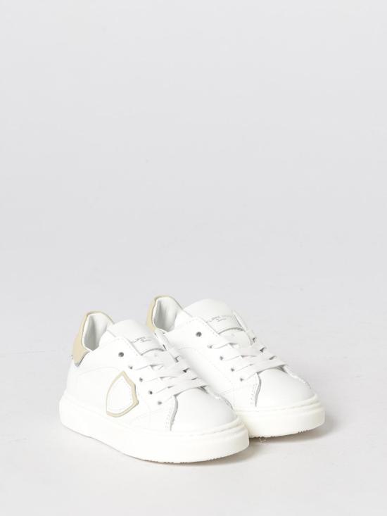 26SS [키즈] 필립모델 스니커즈 83275 2 White 1 - PHILIPPE MODEL