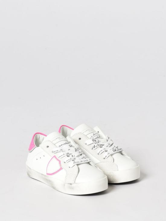26SS [키즈] 필립모델 스니커즈 83271 4 White 2 - PHILIPPE MODEL