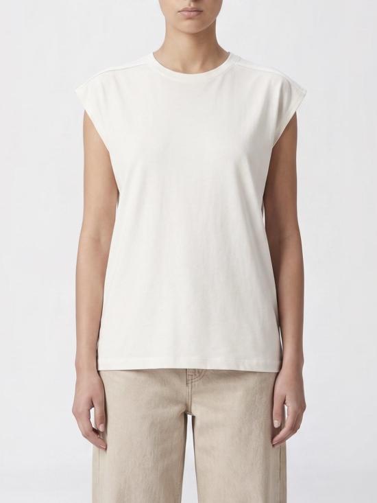 26SS 톰크롬 민소매 티셔츠 WTS61203 41 Beige