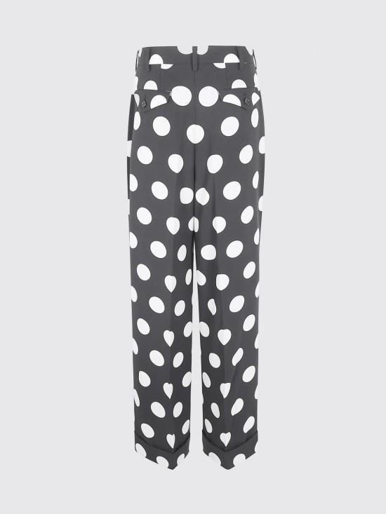 26SS 와타나베 준야 팬츠 JQP033 BLACK OFF WHITE Black - JUNYA WATANABE