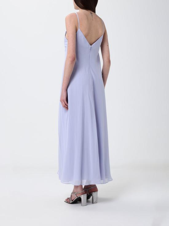 26SS 엠포리오 아르마니 롱 원피스 EW003215 AF10209 U9341 Lilac - EMPORIO ARMANI
